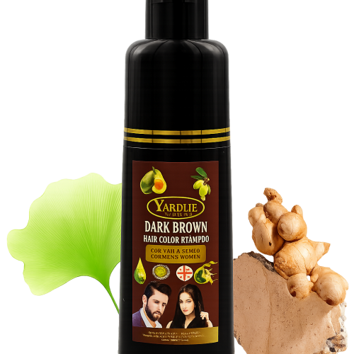 Yardlie Dark Brown Hair Color Shampoo